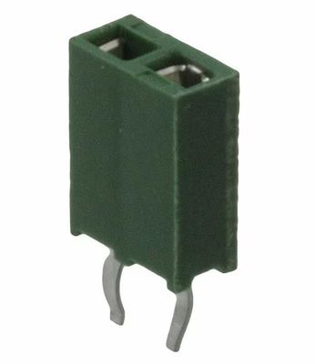 215297-2 2 Position Receptacle Connector 0,100&quot; (2.54mm) Door het gat Goud