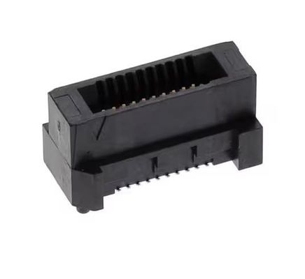 HSEC8-110-01-S-DV-A-PE-K-TR 20 Positie Vrouwelijke connector Dubbele rand Goud