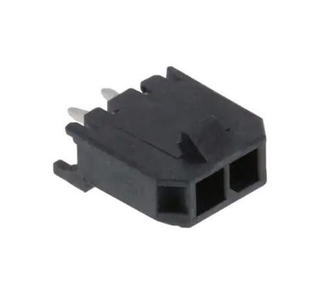 43650-0216 Rechthoekige aansluitkop Door gat 2 Positie 0,118&quot; (3,00mm)