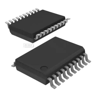ADS1255IDBR 24 bit analoog naar digitaal converter 1, 2 Input 1 Sigma-Delta 20-SSOP