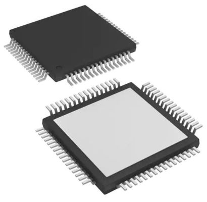 ADS1605IPAPR 16 bit analoog naar digitaal converter 1 Input 1 Sigma-Delta 64-HTQFP