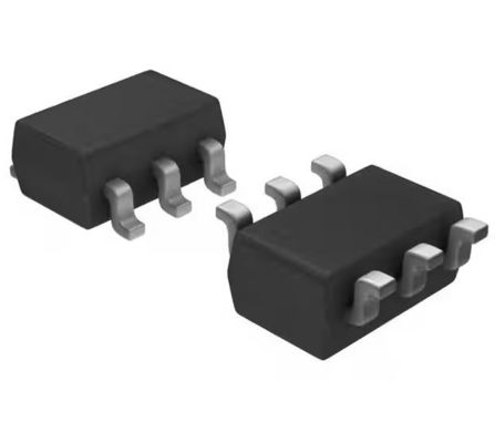 DAC5571IDBVR 8 bit digitale naar analoge converter 1 SOT-23-6