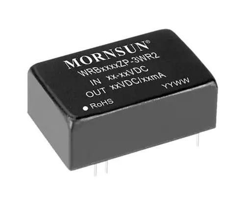 WRB0505ZP-3WR2 Geïsoleerde module DC-omvormer 1 Uitgang 5V 600mA 4.5V - 9V Invoer
