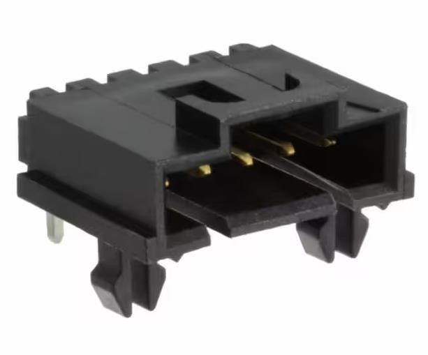 705510074 Verbindingshoofd door het gat rechthoek 5 Positie 0,100 &quot; 2,54 mm