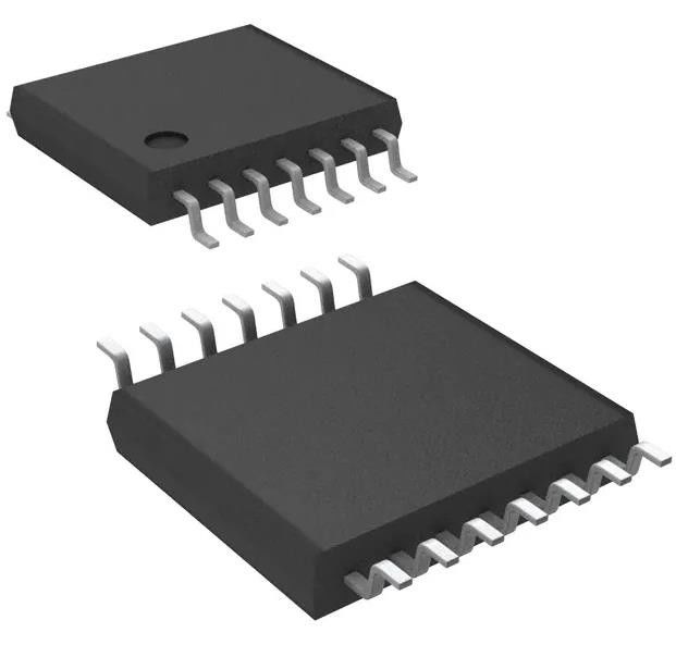 TXB0104QPWRQ1 Spanningsniveausomzetter Bidirectionele 1 Circuit 4 Kanaal 100Mbps