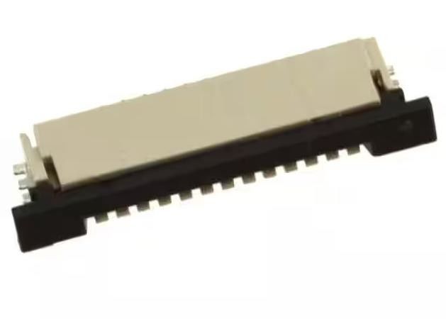 1-84952-2 12 Positie FPC-connectorcontacten, onderste 0.039&quot; rechthoek