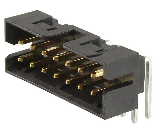 87833-1420 Connector Header Door het gat Rechte hoek 14 positie 0,079 &quot; (2.00 mm)