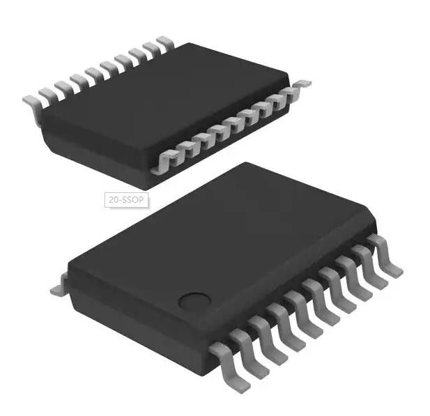 ADS1255IDBR 24 bit analoog naar digitaal converter 1, 2 Input 1 Sigma-Delta 20-SSOP