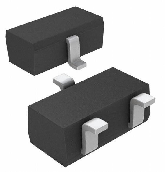 DAN217T146 Diode Array 1 Pair Series Connection 80 V 100mA Oppervlakte bevestiging TO-236-3